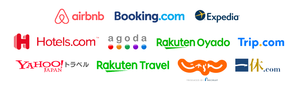 旅行や出張などで宿泊施設を借りたい人をマッチングするバケーションレンタルというサービスの画像